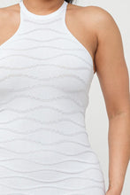 Load image into Gallery viewer, Yellow Halter Neck Textured Bodycon Yara (Mini Dress)-Kasheer Royalty