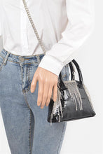 Load image into Gallery viewer, The Midnight Sparkle Mini Croc Satchel-Kasheer Royalty