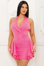 Load image into Gallery viewer, The Fuchsia Flare Sequin Mini-Kasheer Royalty