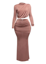 Load image into Gallery viewer, Rosé Reverie Two-Piece Set (Plus Size)-Kasheer Royalty
