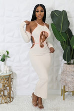 Load image into Gallery viewer, Nude Illusion Cut-Out (Maxi Dress)-Kasheer Royalty