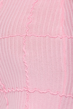 Load image into Gallery viewer, Pink Ribbed Summertime Halter Crochet (Midi Dress)-Kasheer Royalty
