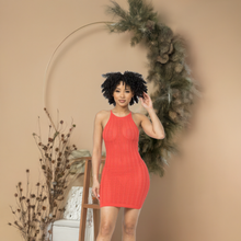 Load image into Gallery viewer, Red Sexy Casual Crochet South Beach Summer (Mini Dress)-Kasheer Royalty