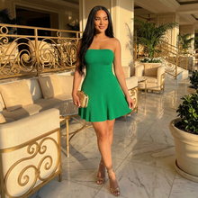 Load image into Gallery viewer, Jade Fit and Flare Tube (Mini Dress)-Kasheer Royalty