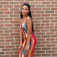 Load image into Gallery viewer, Multi Color Tube Bodycon Aria (Maxi Dress)-Kasheer Royalty