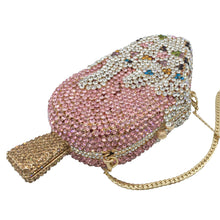 Load image into Gallery viewer, Sparkling Rhinestone Embellished Ice Cream (Purse)-Kasheer Royalty
