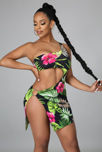 Load image into Gallery viewer, Multi Color One Shoulder Dola (Cut Out Dress)-Kasheer Royalty