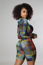 Load image into Gallery viewer, Multi Color Mesh Long Sleeve Keola (Two Piece Set)-Kasheer Royalty