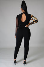 Load image into Gallery viewer, Multi Color Animal Print and Mesh Queen Of The Jungle (Jumpsuit)-Kasheer Royalty
