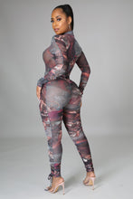 Load image into Gallery viewer, Multi Color Mesh Adoka (Long Sleeve Jumpsuit)-Kasheer Royalty