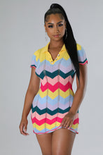 Load image into Gallery viewer, Multi Color Crochet Hani Casual Summer (Mini Dress)-Kasheer Royalty