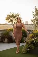 Load image into Gallery viewer, Tali Knit Sweater Dress (Plus Size)
