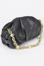 Load image into Gallery viewer, The Pearl &amp; Pleat Luxe Clutch-Kasheer Royalty
