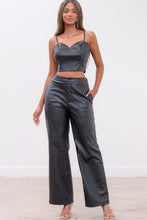 Load image into Gallery viewer, The Serpentine Faux Leather Luxe Set-Kasheer Royalty
