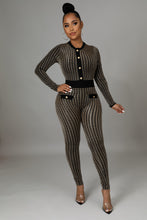 Load image into Gallery viewer, Elegant Black and Gold Aruba (Long Sleeve Jumpsuit)-Kasheer Royalty
