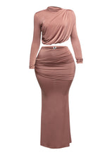 Load image into Gallery viewer, Rosé Reverie Two-Piece Set (Plus Size)-Kasheer Royalty
