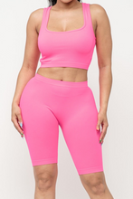 Load image into Gallery viewer, Pink Casual Lounge Wear Zola (Two Piece Summer Set)-Kasheer Royalty
