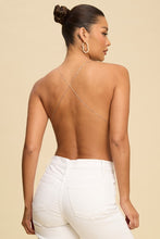 Load image into Gallery viewer, Blush Sequins Chain Cowl Top-Kasheer Royalty
