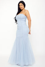 Load image into Gallery viewer, The Oceana Pearl Gown (Sky Blue)-Kasheer Royalty
