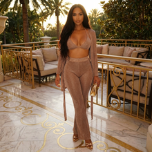 Load image into Gallery viewer, Kizzy Rose Gold (Three Piece Set)-Kasheer Royalty
