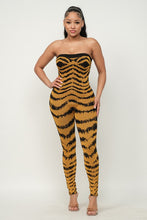 Load image into Gallery viewer, Black and Gold Nalani (Tube Jumpsuit with lurex)-Kasheer Royalty
