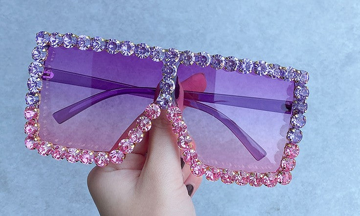 No Shade Sunglasses (Purple/Pink)